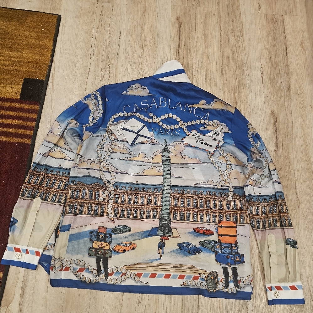 The Casablanca Place Casa Silk Shirt XL